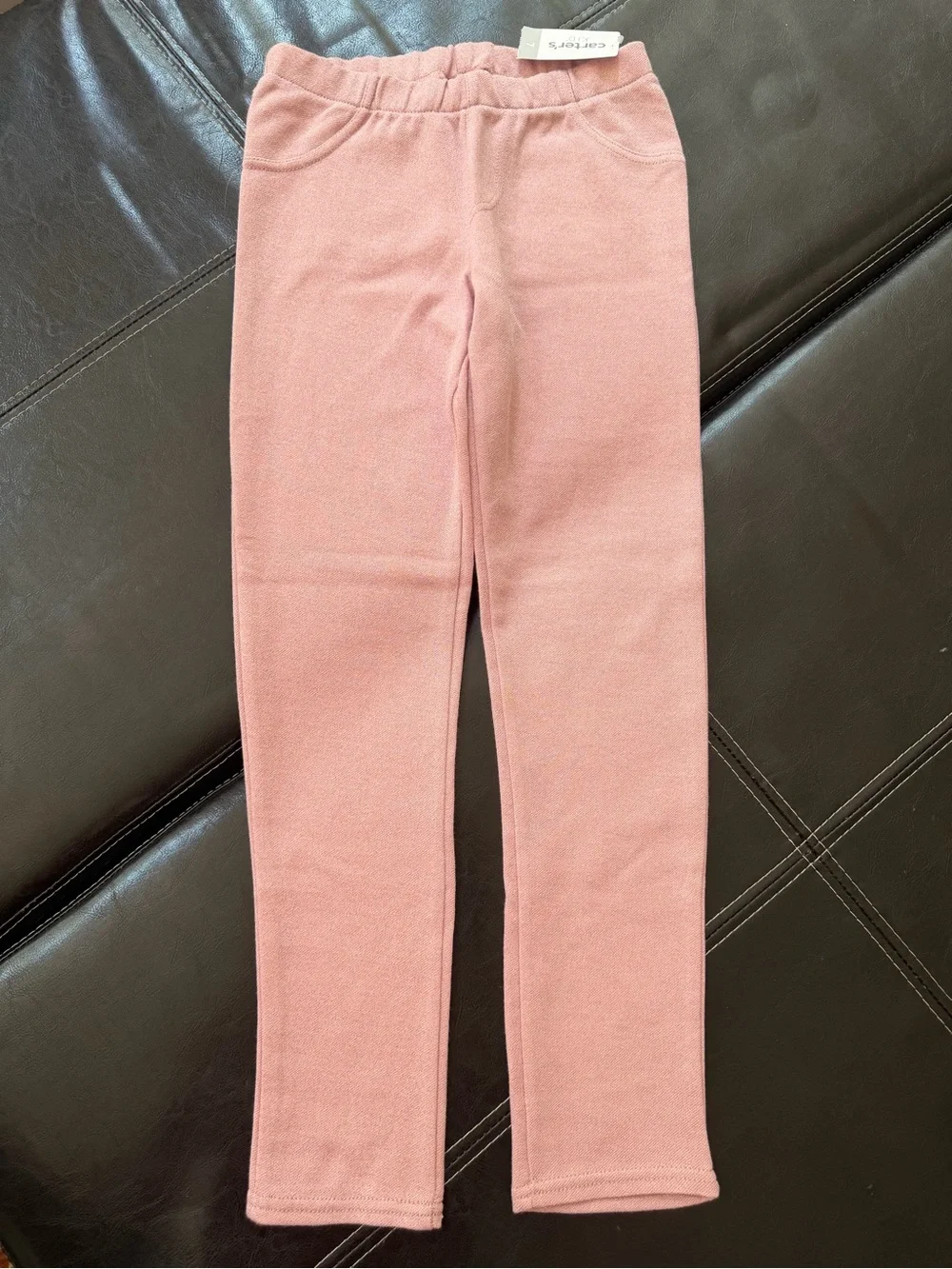 Carter's - Girl’s Sparkly Pink/Rose Leggings